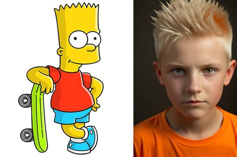 10 Ai Generated Images Of What The Simpsons Characters Would Look Like