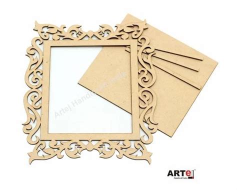 Natural Decorative Mdf Photo Frame For T Size 6x8 Inches At Rs