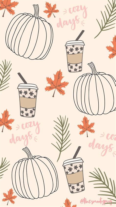 Cute Autumn Iphone Wallpapers Top Free Cute Autumn Iphone Backgrounds