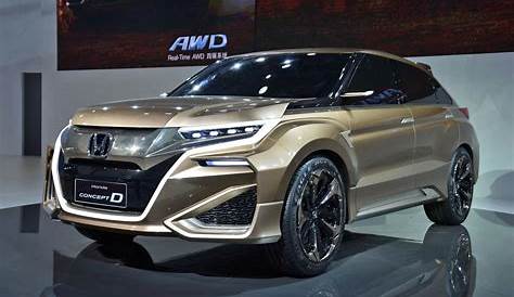 Honda and Acura will each unveil a new crossover at the Beijing Auto Show