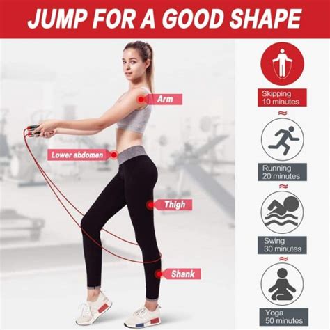 How do you perfectly size a jump rope ? AUTUWT Weighted Skipping Rope 1LB,Heavy Jump Rope 3M Adjustable Length Bearing Tangle-Free ...