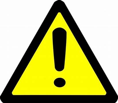 Caution Sign Clipart Clip Signs Danger Warning