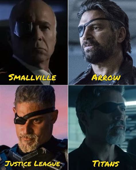 Four Different Actors With The Same Name On Their Faces From Left To