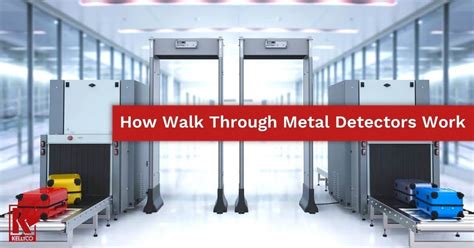 How Walk Through Metal Detectors Work Kellyco Metal Detectors