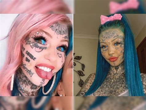 Viral Photos Of Amber Luke Eye Tattoo That Made Her Blind For 3 Weeks Viral Photos Australia