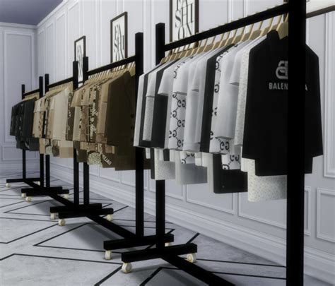 Platinumluxesims — 😍 😍 😍 Designer Fashion Rack 😍 😍 😍 So Sims 4 Cc