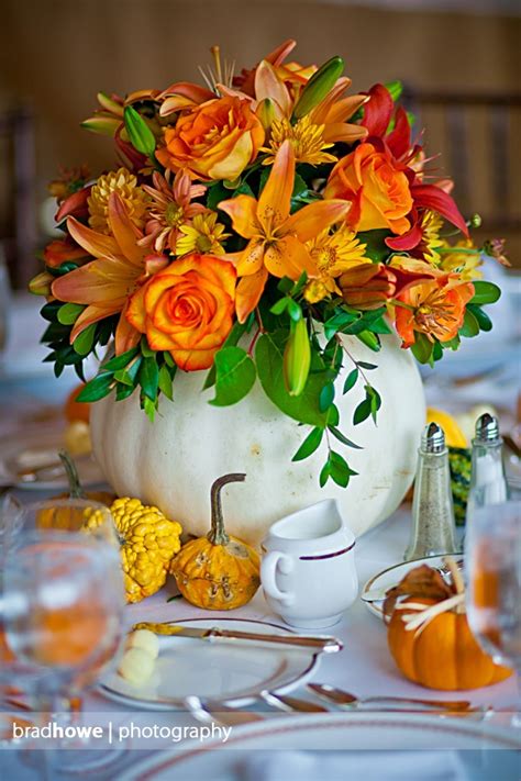 It's those white pumpkins that seem to capture our imaginations the most. Remodelaholic | Beautiful and Easy Pumpkin Tablescape ...