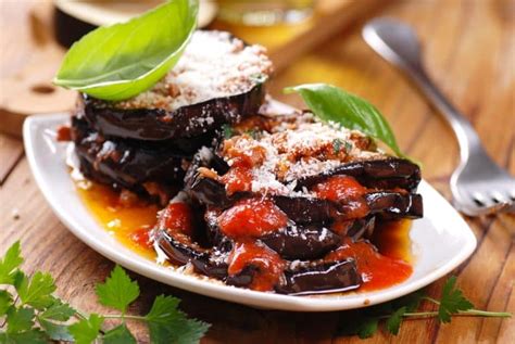 Delicious preserved eggplant makes a great salad topping or antipasti or. What To Serve With Eggplant Parmesan? - Miss Vickie
