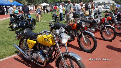 Steve Mcqueen Car And Motorcycle Show Motorcycles