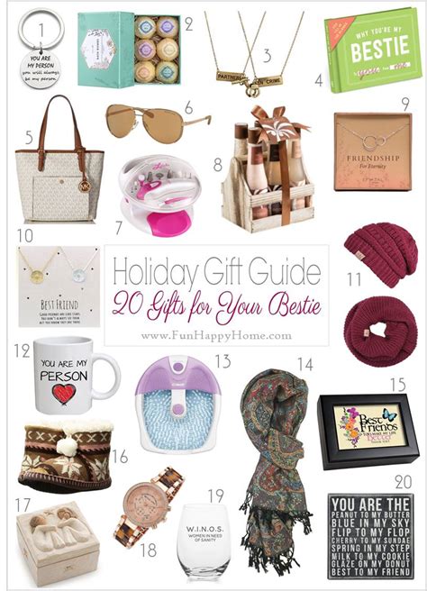 A gift for your bff isn't like any other present you give other regular folks—like your boss or even a scroll on for some of the unexpected but very cute gifts for your best friend that are just as unique as they are. Gifts For Your Best Friend That Will Make Everyone Want To ...