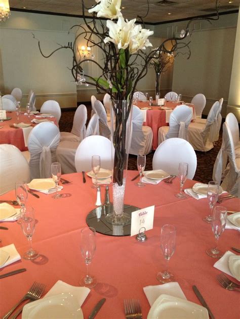 Emerald ballroom Coral wedding Keywords: #weddings # ...