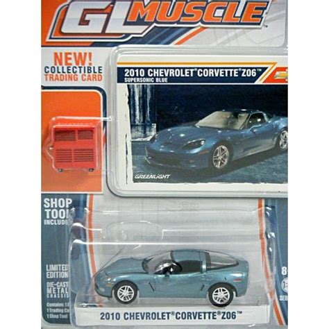Greenlight Gl Muscle 2010 Chevrolet Corvette Z06 Global Diecast Direct