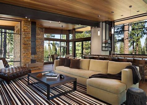 Fabulous Mountain Modern Retreat In The High Sierras Деревянные дома