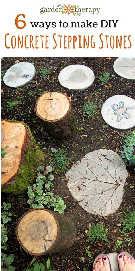 Forge Your Own Path 6 Ways To Make Diy Concrete Stepping Stones