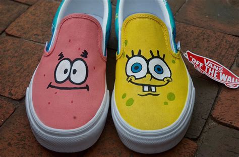 Vans X Spongebob Squarepants Patrick Shoes Men Women