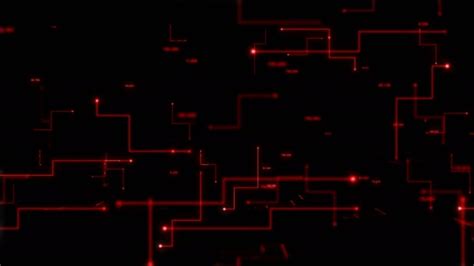 4k Animation 3d Abstract Dark Background Moving Dot And Line Metaphor