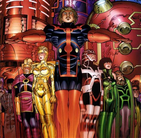 Amongst all the eternals, there is a human named dane whitman, played by game of throne's kit harington. Eternals (Team) - Comic Vine