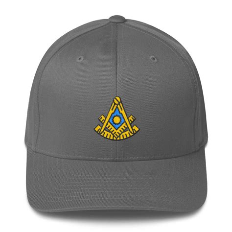 Masonic Past Master Flexfit Hat Freemason Hat Etsy