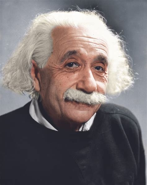 Photo Of Albert Einstein Colorized By Metaken In The 1940s R