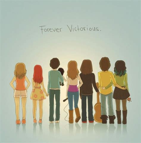Fanart Of The Victorious Crew Victorious Nickelodeon Icarly And