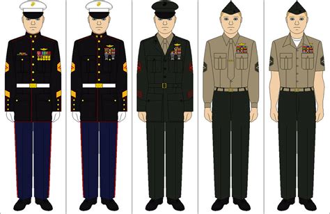 Us Marine Corps Uniforms By Tenue De Canada On Deviantart
