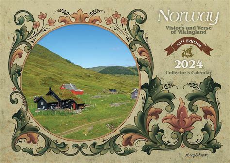 2024 Norway Wall Calendar Paulstad