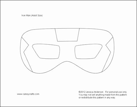Wallpaper love words captain america shield the beatles trap nation wallpapers with love quotes looking for the best iron man wallpaper 1920x1080? 8 Printable Mask Templates for Kids - SampleTemplatess ...
