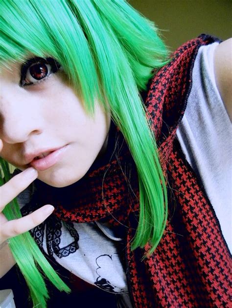 Gumi Vocaloid Hair Styles Vocaloid Cosplay Beauty