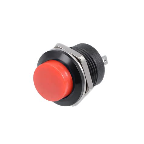 20Pcs 16mm Red Momentary Push Button Switch Round Button R13 507 SPST 1