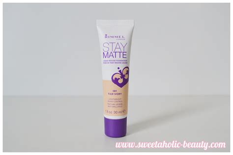 We made it through the week and now we finally have a new video up! Rimmel London Stay Matte Liquid Mousse Foundation ...