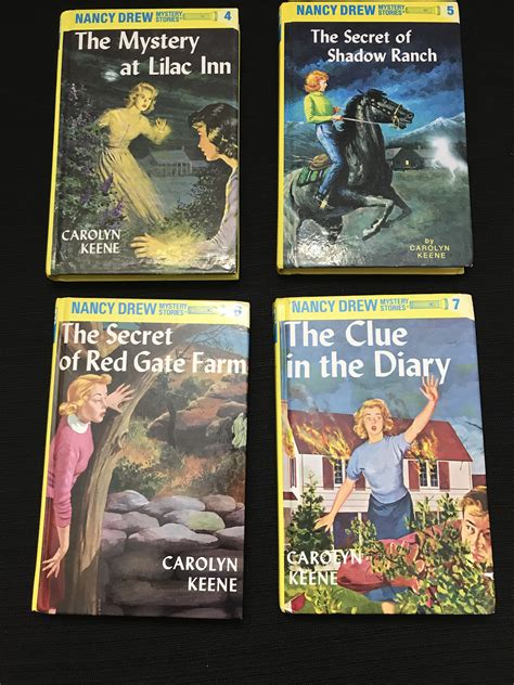 Choose Your Nancy Drew Book Vintage Nancy Drew Books The Secret Of Red Gate Farm The Clue In The