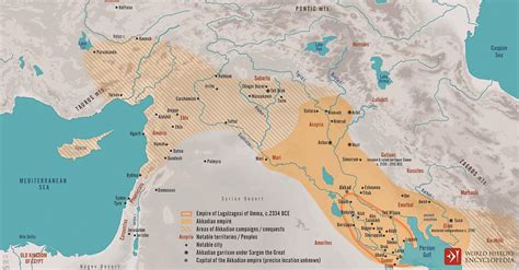 The Akkadian Empire C 2334 2218 Bce Illustration World History