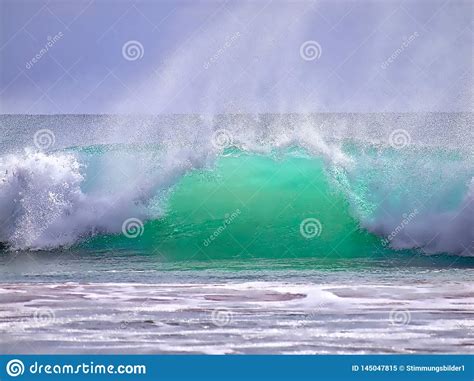 Wild Waves In The Sea During Storm Stock Image Image Of Extreme Blue