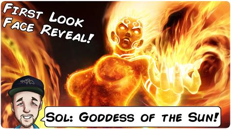 Smite Sol Goddess Of The Sun First Look Gameplay Facecam Reveal