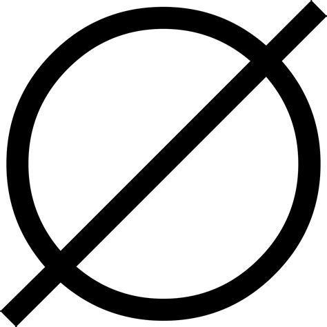 Horizontal Line Symbol