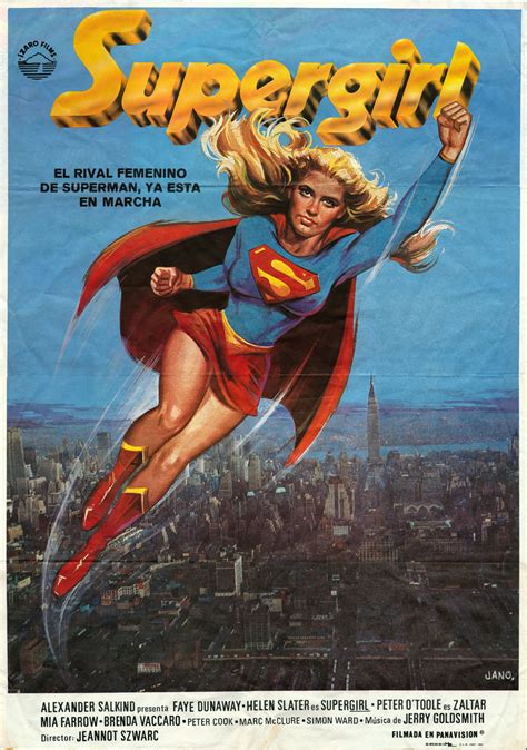 Supergirl 1984 Film Posters Supergirl Maid Of Might
