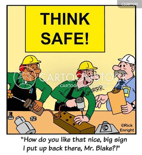 Workplace Safety Cartoons And Comics Funny Pictures From Cartoonstock