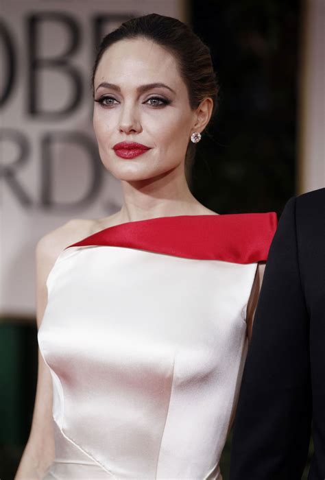 Angelina Jolie At Th Annual Golden Globe Awards In Los Angeles HawtCelebs
