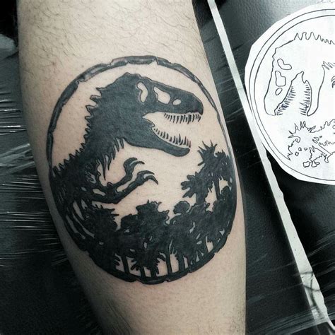 Great Jurassic Park Tattoo I Love It