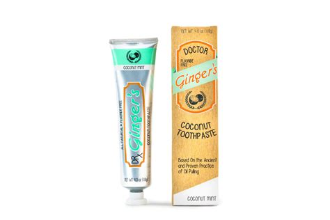 Dr Gingers Coconut Oil Toothpaste Pure Image Canada