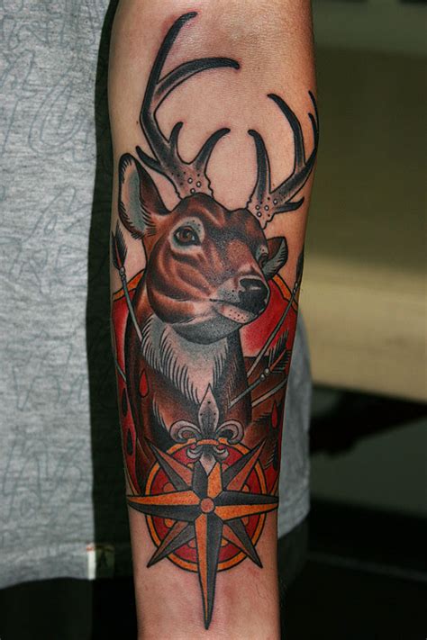 Tattoos By Stefan Johnsson Deer