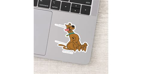 Scooby Doo Slide With Tongue Out Sticker Zazzlenl