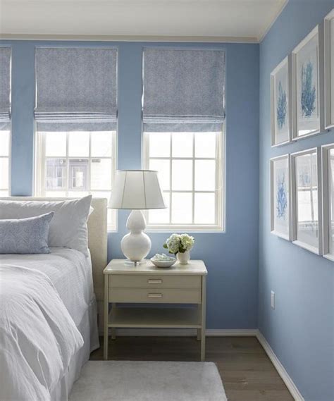 25 Beautiful Bedrooms Decorated With Blue Blue Bedroom Walls Blue