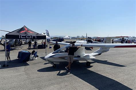 Icon Returns To Orange County For The Us Aircraft Expo Icon Aircraft