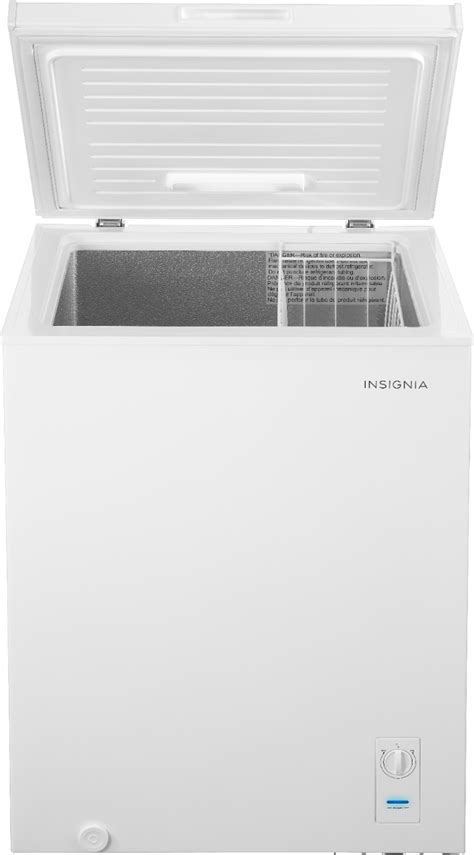 Insignia™ 5 0 Cu Ft Chest Freezer White Ns Cz50wh0 Best Buy