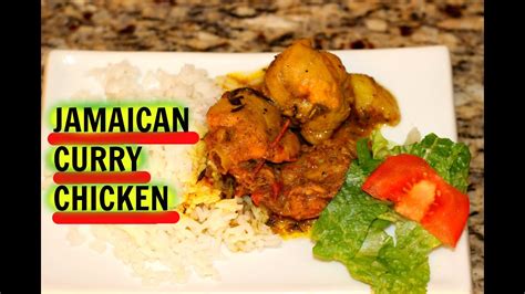 Authentic Jamaican Curry Chicken Recipe The Jamaican Mother Youtube