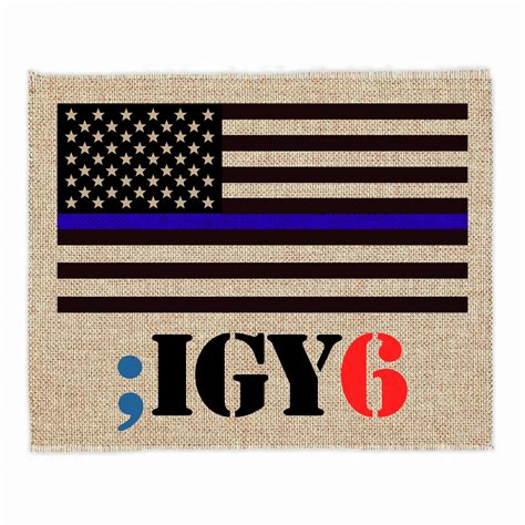 I Got Your 6 IGY6 Decal PTSD Awareness United States FLAG Etsy