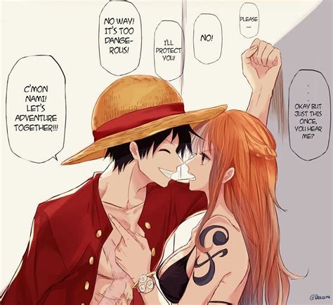 One Piece Luffy X Nami One Punch Man Anime One Piece Nami One Piece Luffy