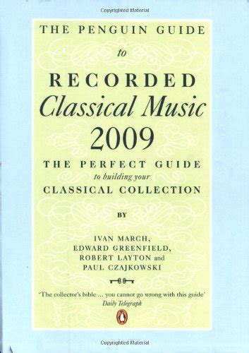 9780141033358 The Penguin Guide To Recorded Classical Music 2009