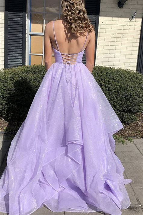 Purple Tulle Long Prom Dress Purple Evening Dress On Storenvy